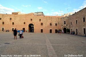 23 SANTA POLA CHATEAU FORT ET PLACE GLORIETA (14)